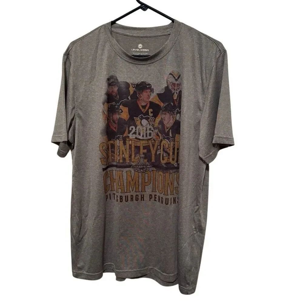 Pittsburgh Steelers 2016 Stanley Cup Champions Size Men’s Large T-Shirt